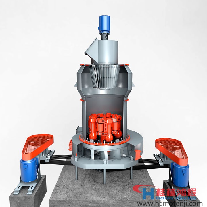 桂林鴻程磨粉機，雷蒙磨粉機升級版， HC1700縱擺磨粉機